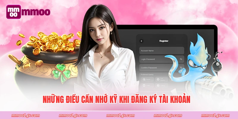 Những điều cần nhớ kỹ khi đăng ký tài khoản