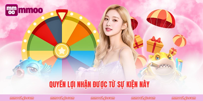 Quyền lợi nhận được từ sự kiện này 